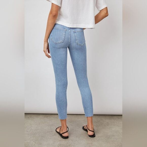 Rails The Larchmont High Rise Skinny Jeans In Tide Pool Size 25 - Picture 3 of 12